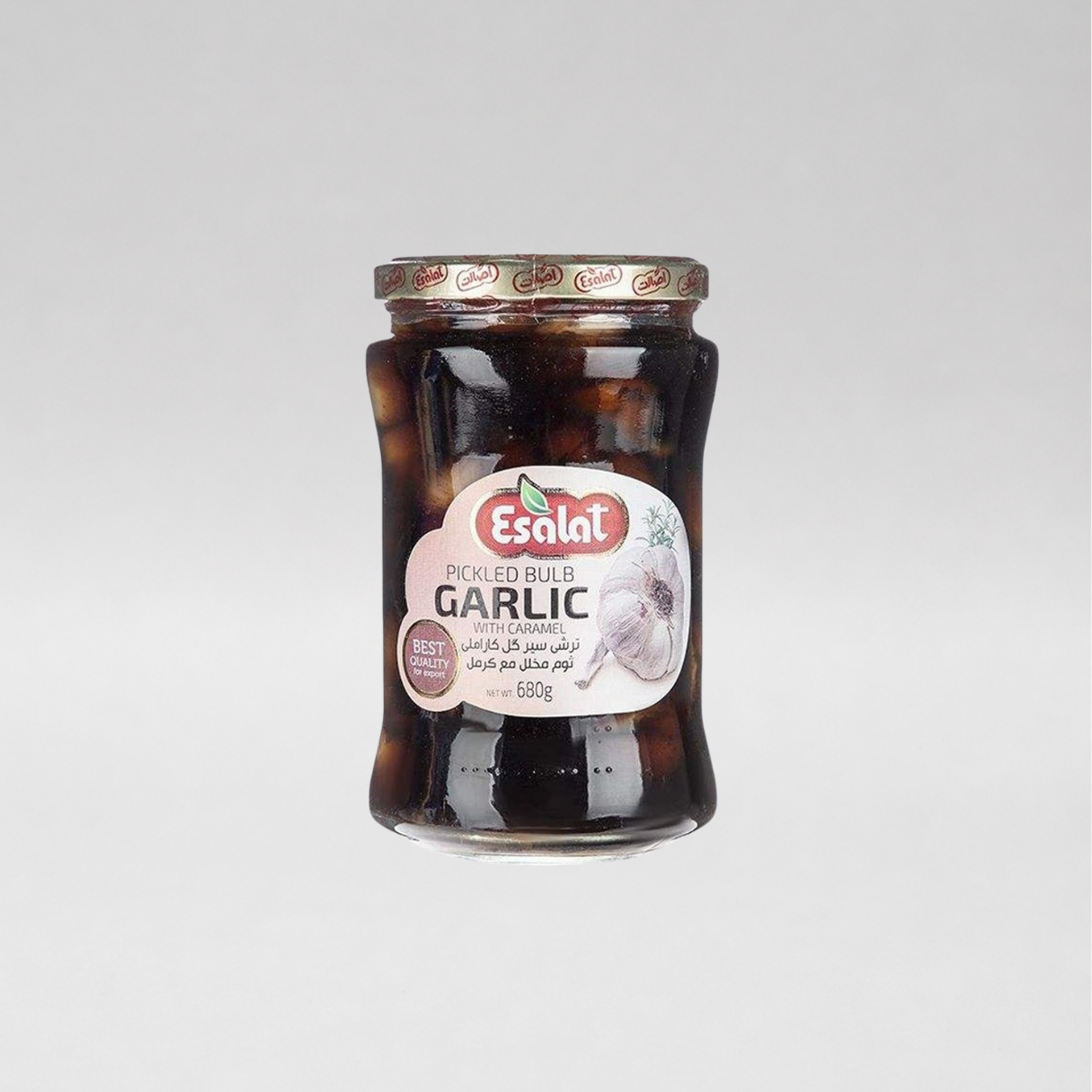 Pickled Garlic with Caramel