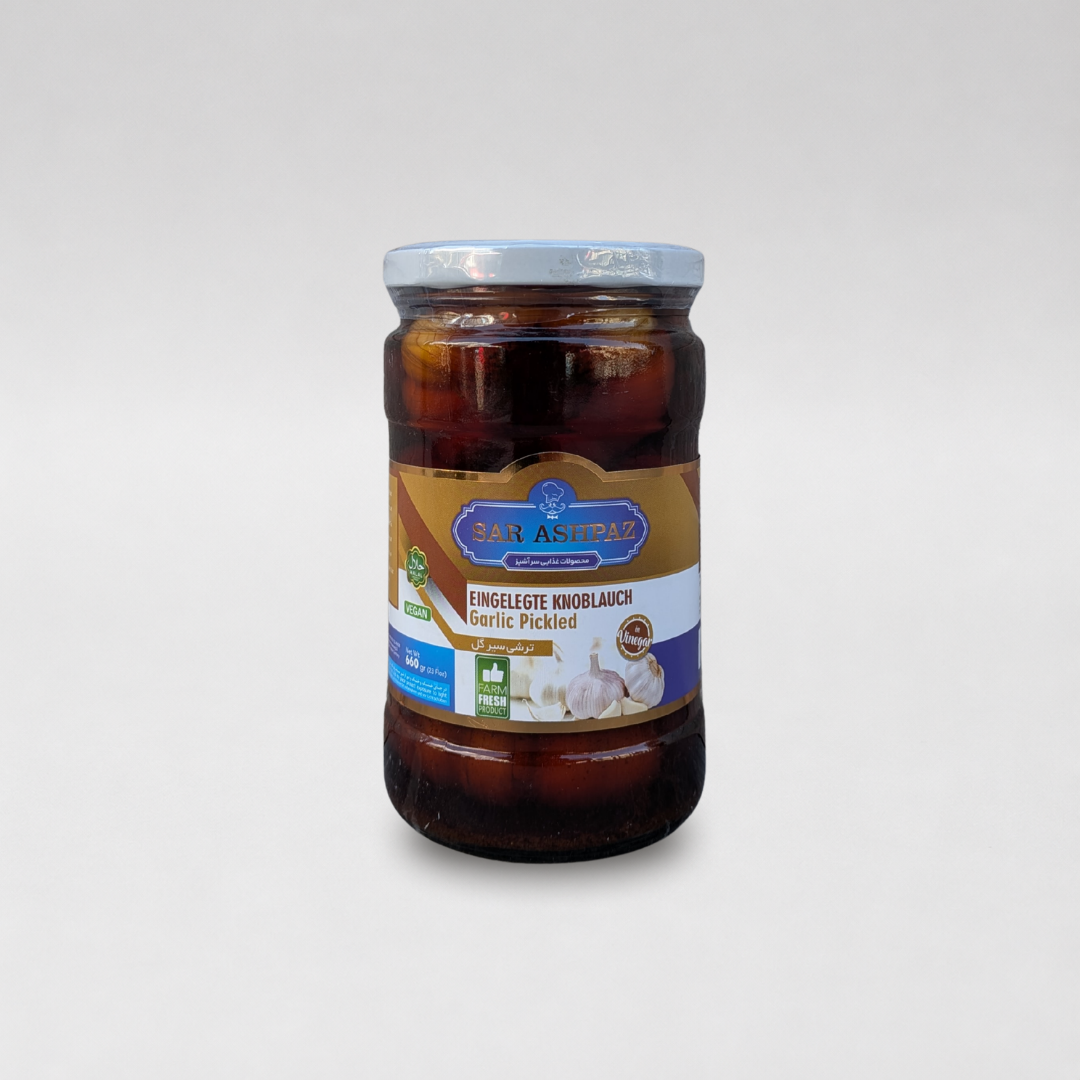 Persian Pickled Garlic / Sir Torshi