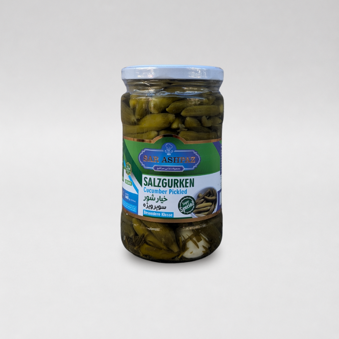 Persian Pickled Cucumbers (Khiar Shoor)
